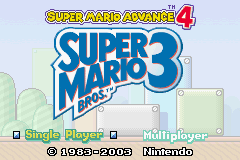 Images of Super Mario Advance 4 - Super Mario Bros. 3 | 240x160
