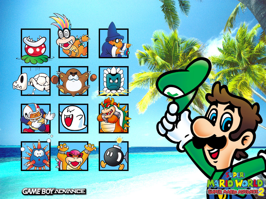 HD Quality Wallpaper | Collection: Video Game, 1024x768 Super Mario Advance - Super Mario Bros. 2
