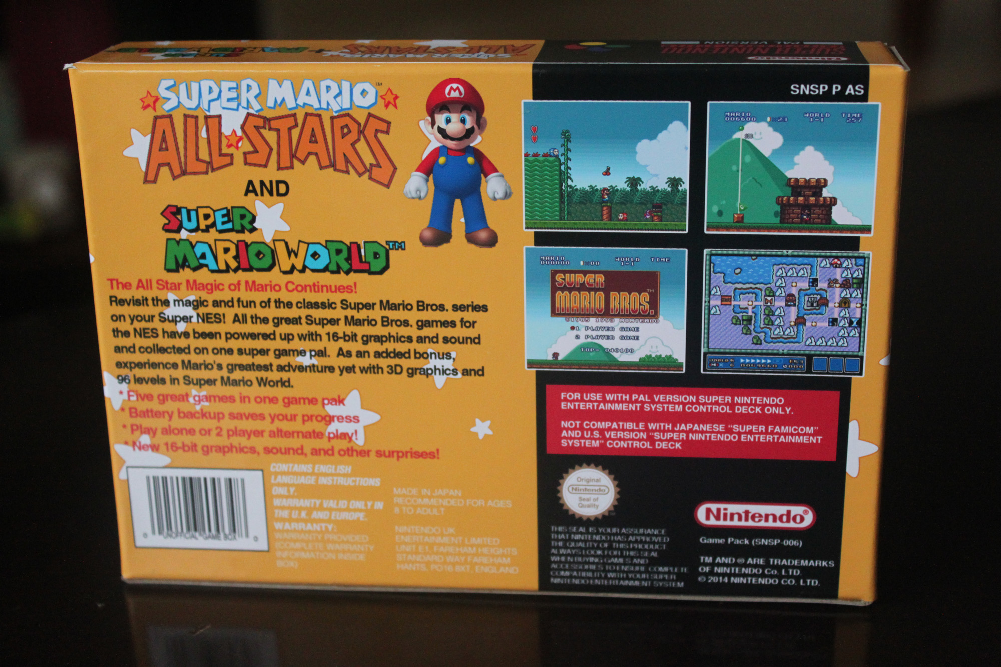 HQ Super Mario All-Stars + Super Mario World Wallpapers | File 722.55Kb