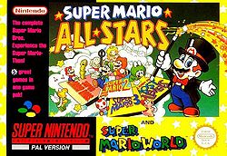 Images of Super Mario All-Stars + Super Mario World | 250x172