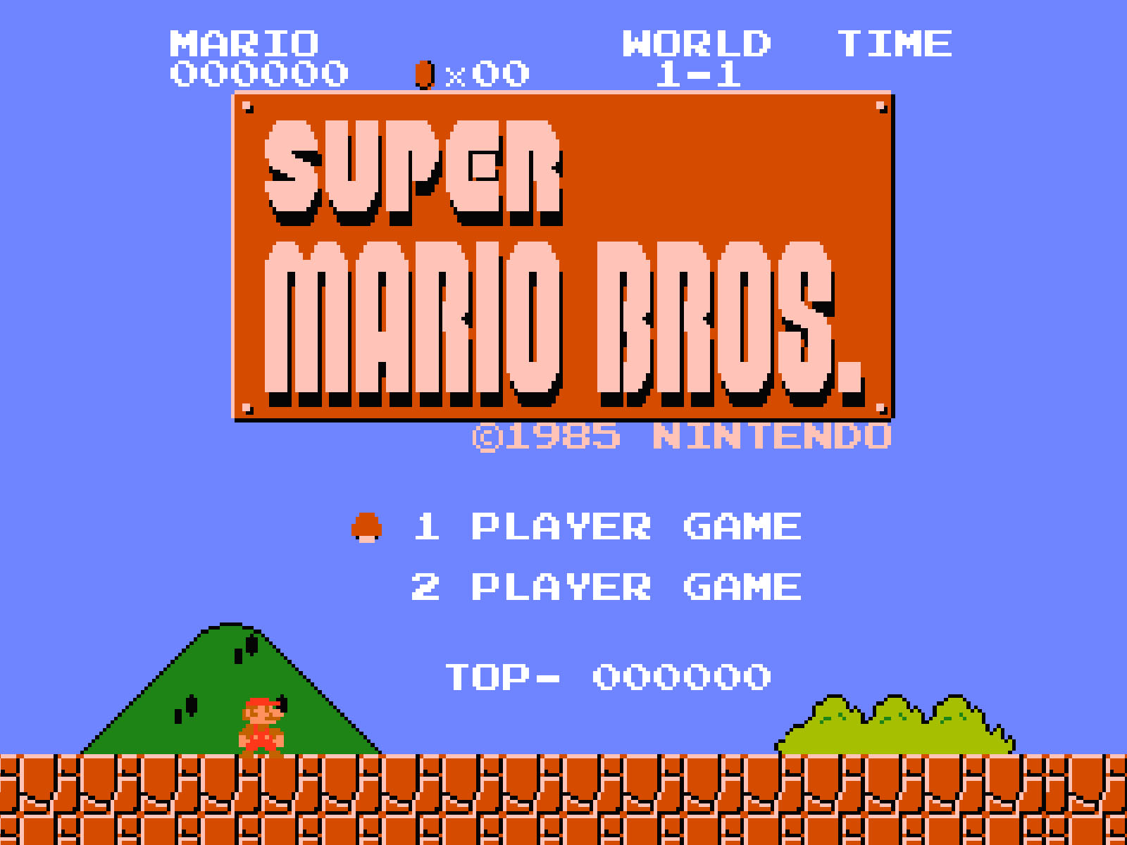Super Mario Bros. Pics, Video Game Collection