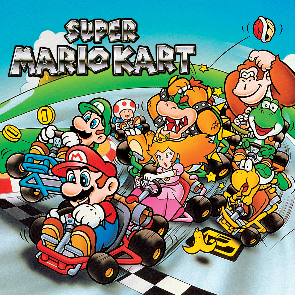 HD Quality Wallpaper | Collection: Video Game, 1000x1000 Super Mario Kart