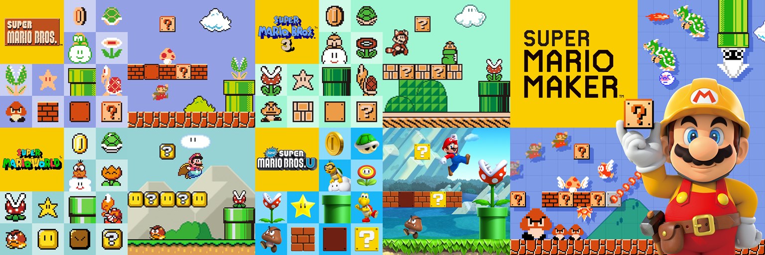 1536x512 > Super Mario Maker Wallpapers