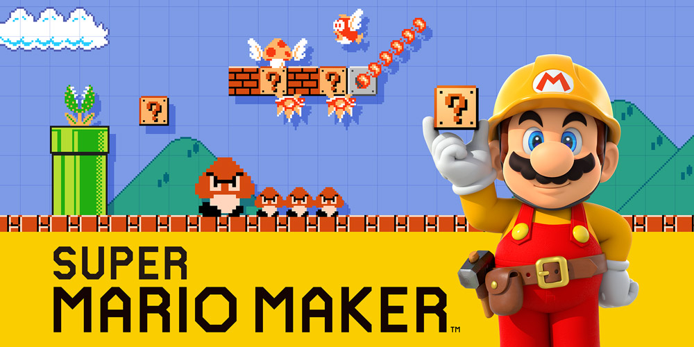 Nice wallpapers Super Mario Maker 1000x500px