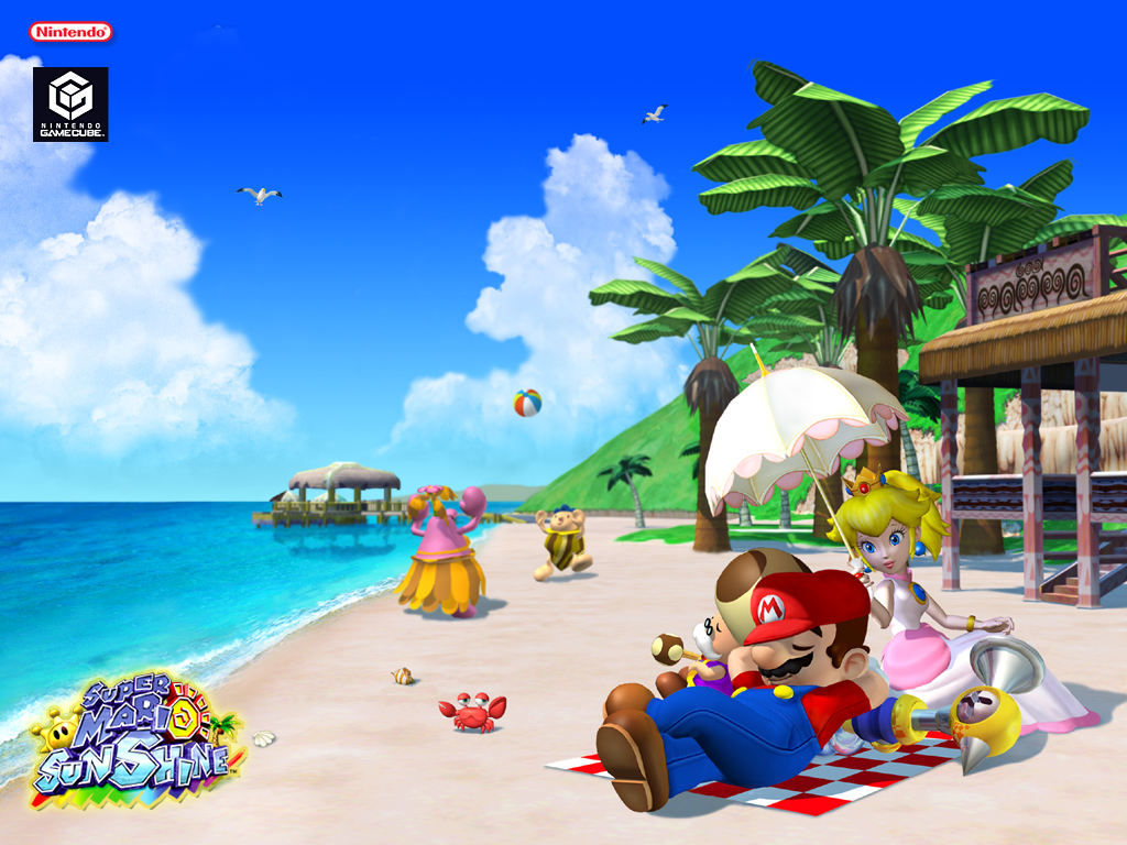 Super Mario Sunshine Pics, Video Game Collection