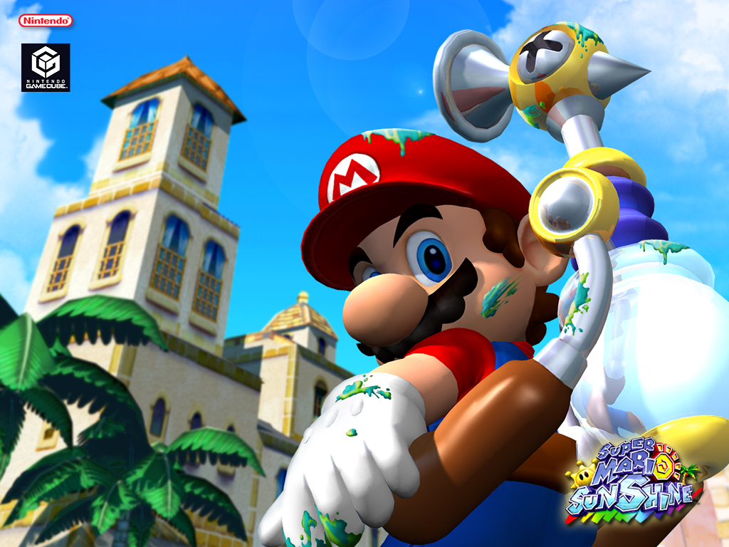 HD Quality Wallpaper | Collection: Video Game, 1024x768 Super Mario Sunshine