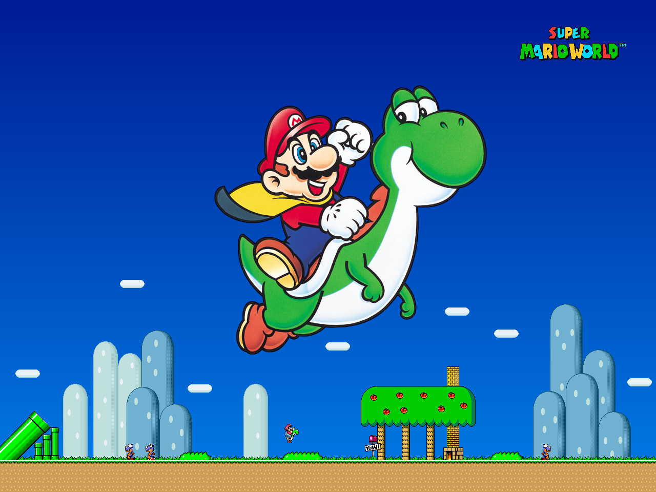 Super Mario World HD wallpapers, Desktop wallpaper - most viewed