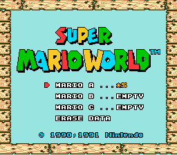 Images of Super Mario World | 256x224