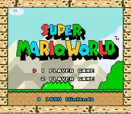 Nice wallpapers Super Mario World 256x224px