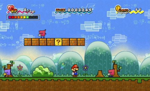 Nice wallpapers Super Paper Mario 500x305px