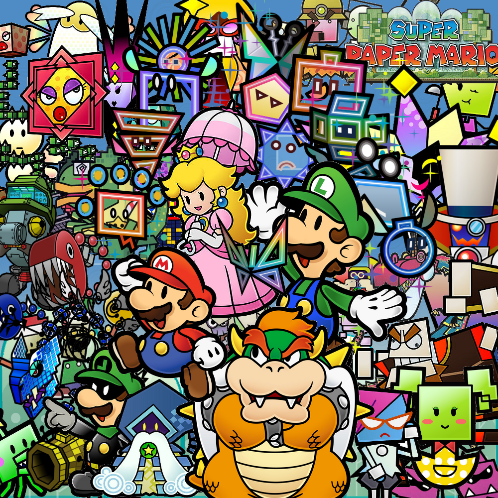 Images of Super Paper Mario | 1000x1000
