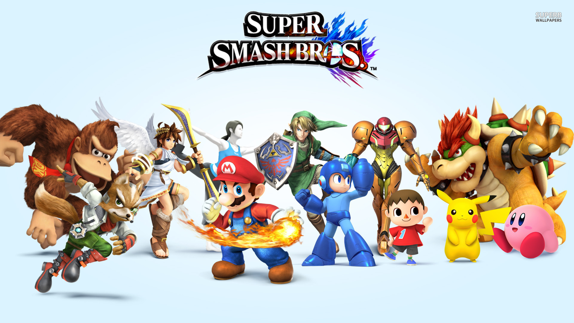 Super Smash Bros. 4 Backgrounds, Compatible - PC, Mobile, Gadgets| 1920x1080 px