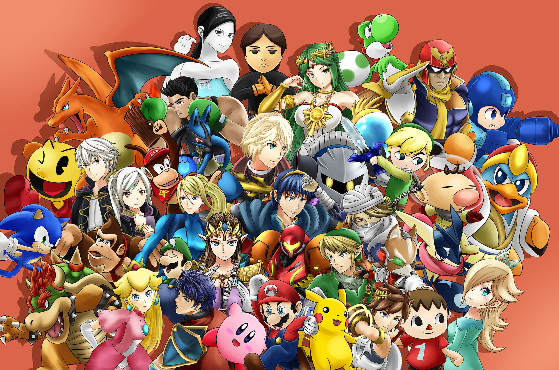 HD Quality Wallpaper | Collection: Video Game, 1920x1272 Super Smash Bros. 4