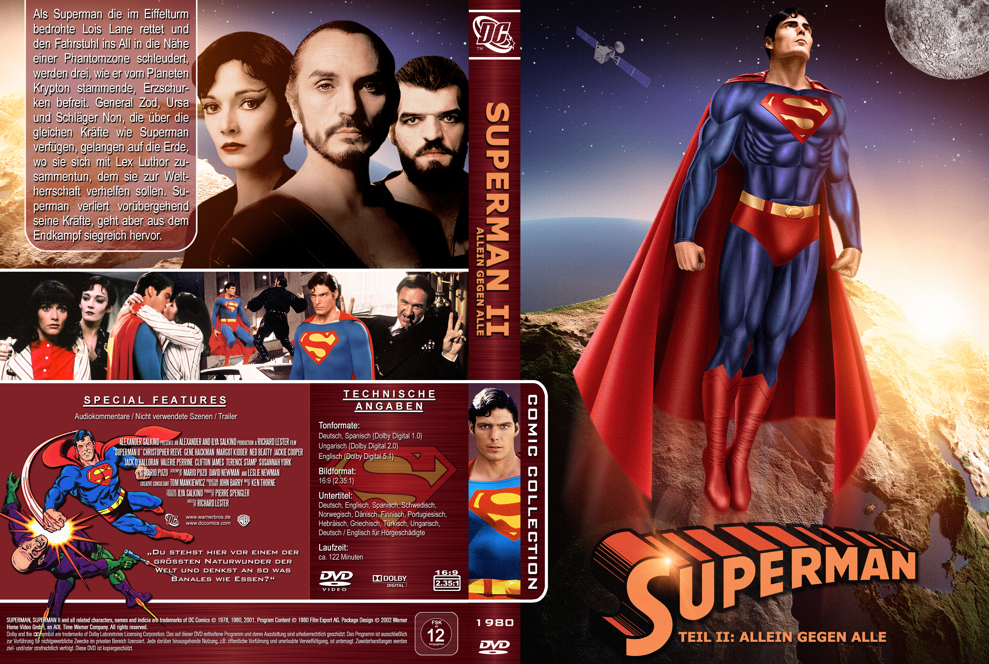 HD Quality Wallpaper | Collection: Movie, 3240x2175 Superman II