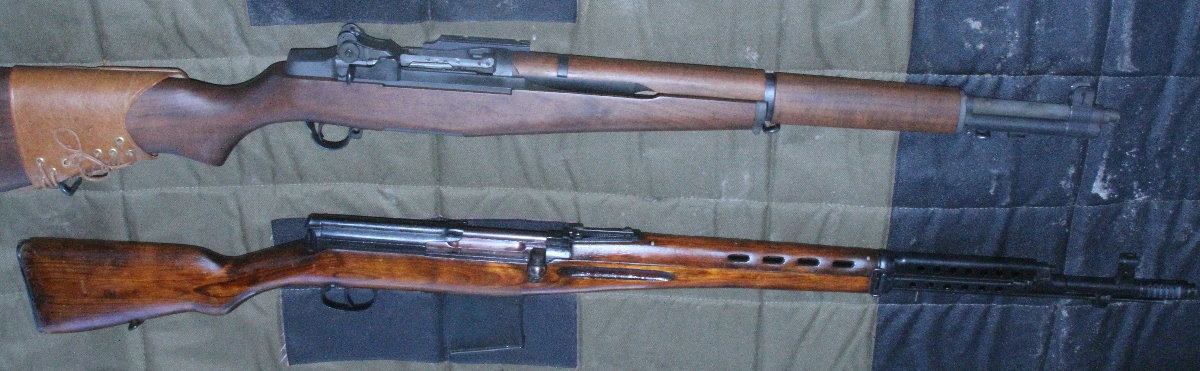 HD Quality Wallpaper | Collection: Weapons, 1200x371 Svt-40 Rifle