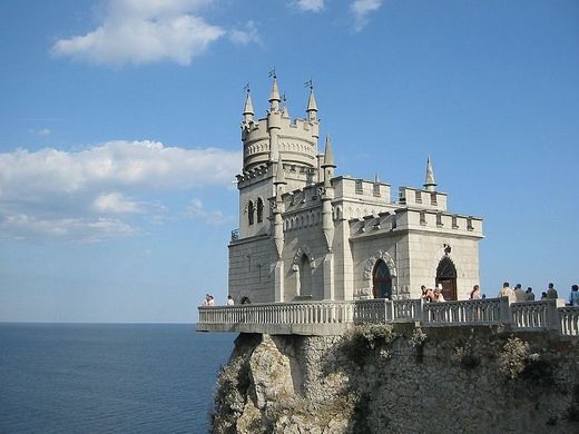HD Quality Wallpaper | Collection: Man Made, 520x390 Swallow's Nest