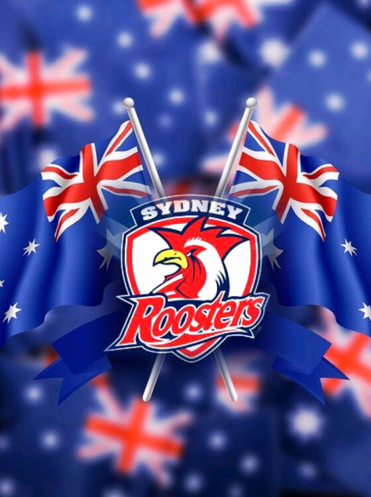 Sydney Roosters Backgrounds, Compatible - PC, Mobile, Gadgets| 1280x1712 px