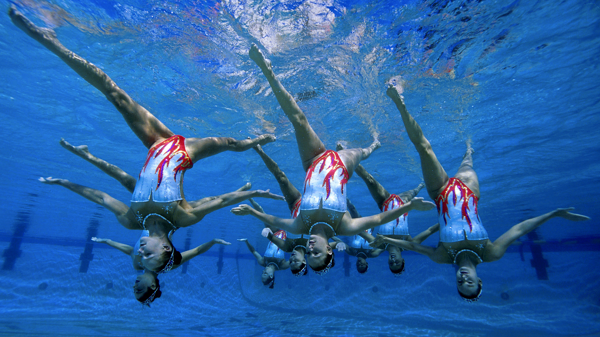 Nice wallpapers Synchronized Swimming 1920x1080px