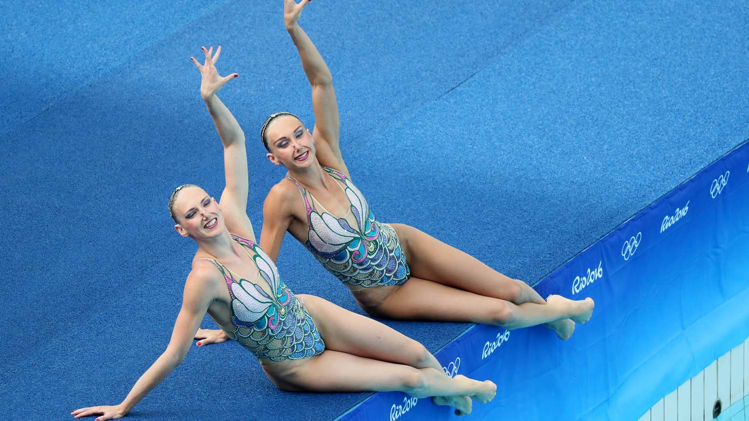 Nice wallpapers Synchronized Swimming 1500x844px