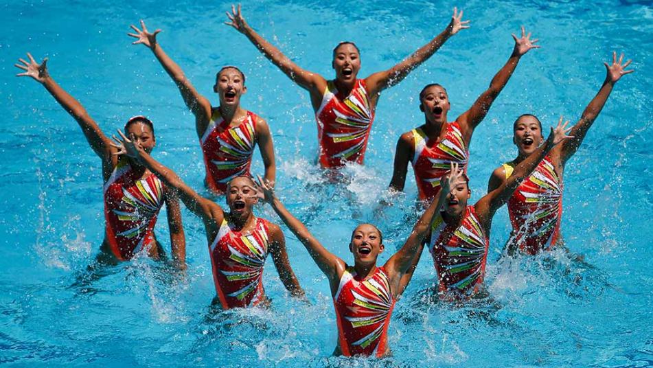 HQ Synchronized Swimming Wallpapers | File 123.63Kb