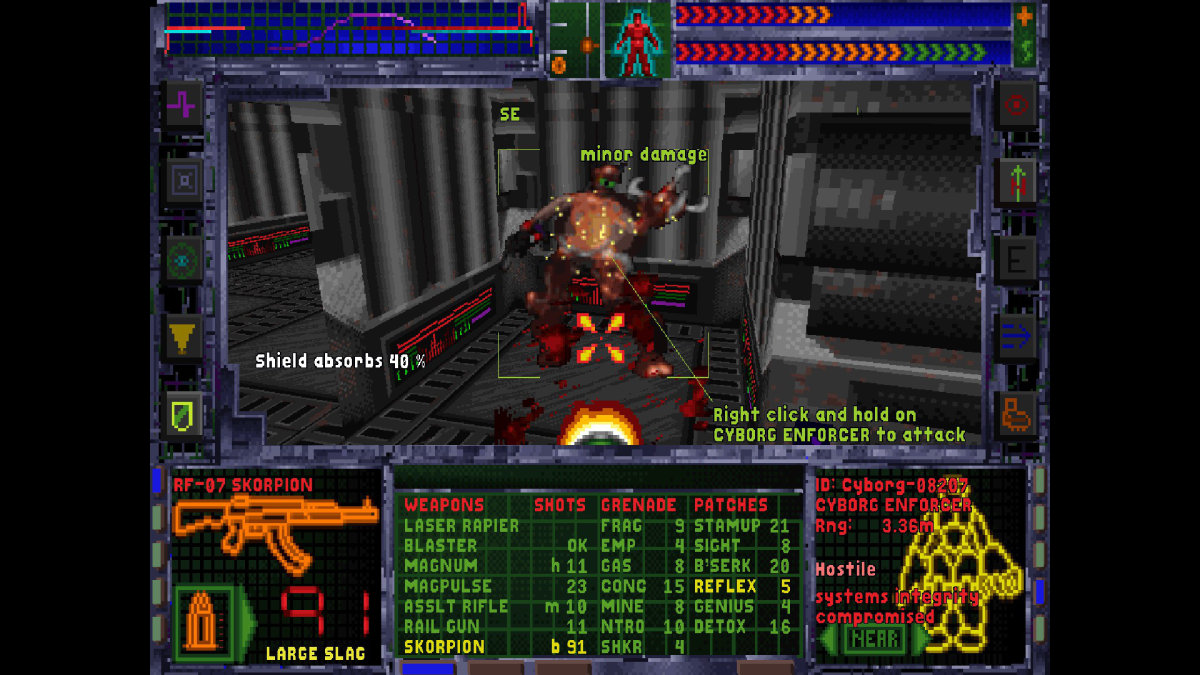 HD Quality Wallpaper | Collection: Video Game, 1200x675 System Shock