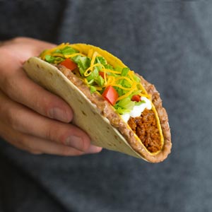 HD Quality Wallpaper | Collection: Food, 300x300 Taco