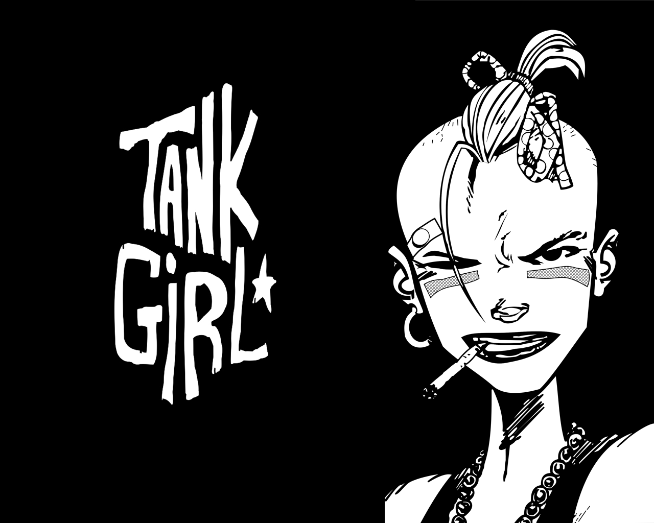 Tank Girl Backgrounds, Compatible - PC, Mobile, Gadgets| 1280x1024 px