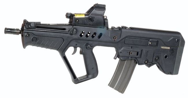 HD Quality Wallpaper | Collection: Weapons, 650x340 Tavor Assault Rifle