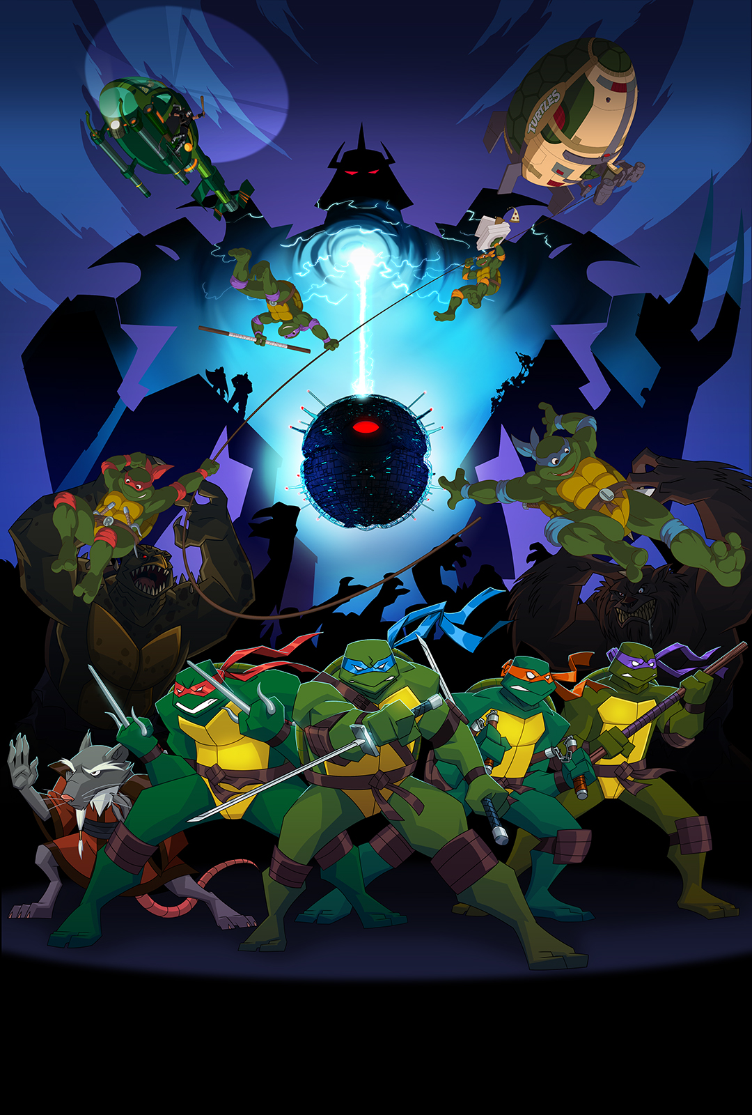 HD Quality Wallpaper | Collection: Cartoon, 1080x1600 Teenage Mutant Ninja Turtles Forever