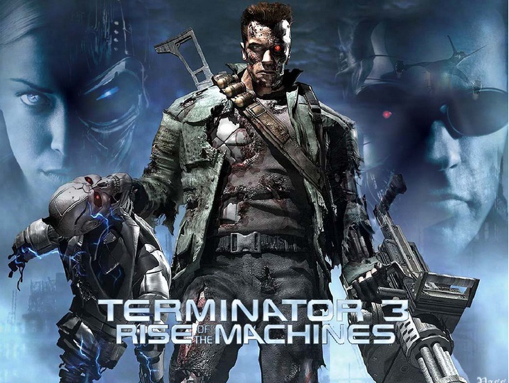 HD Quality Wallpaper | Collection: Movie, 735x553 Terminator 3: Rise Of The Machines