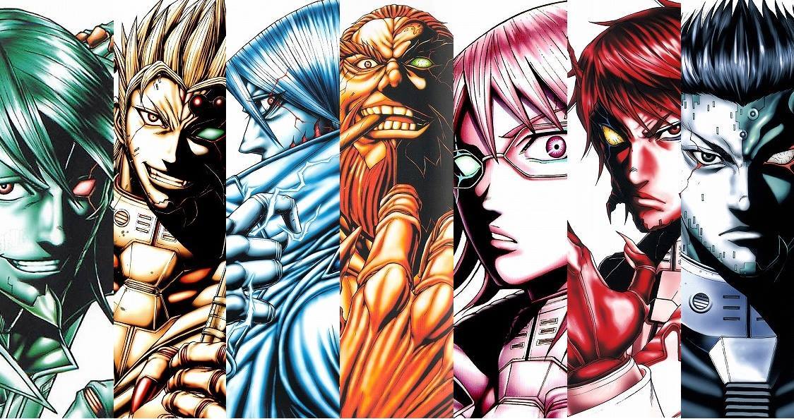 HD Quality Wallpaper | Collection: Anime, 1124x594 Terra Formars