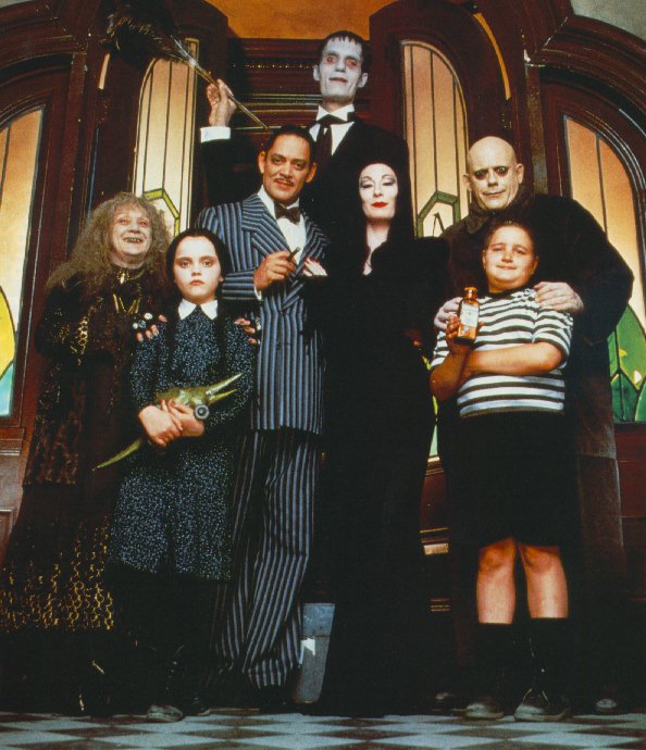 HD Quality Wallpaper | Collection: TV Show, 594x690 The Addams Family