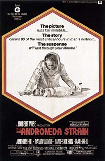 HD Quality Wallpaper | Collection: Movie, 212x325 The Andromeda Strain (1971)
