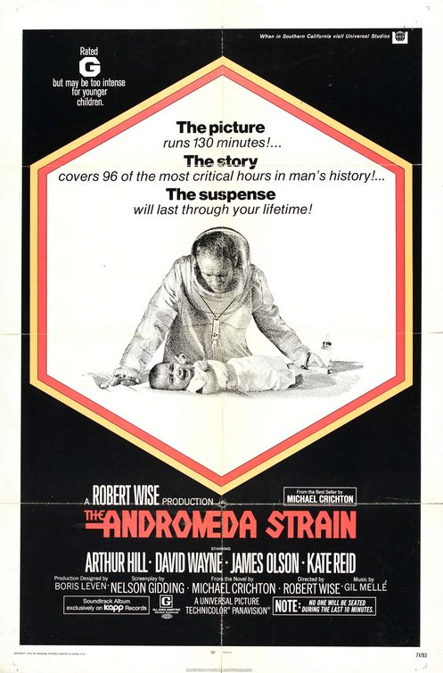 The Andromeda Strain (1971) Backgrounds, Compatible - PC, Mobile, Gadgets| 497x755 px