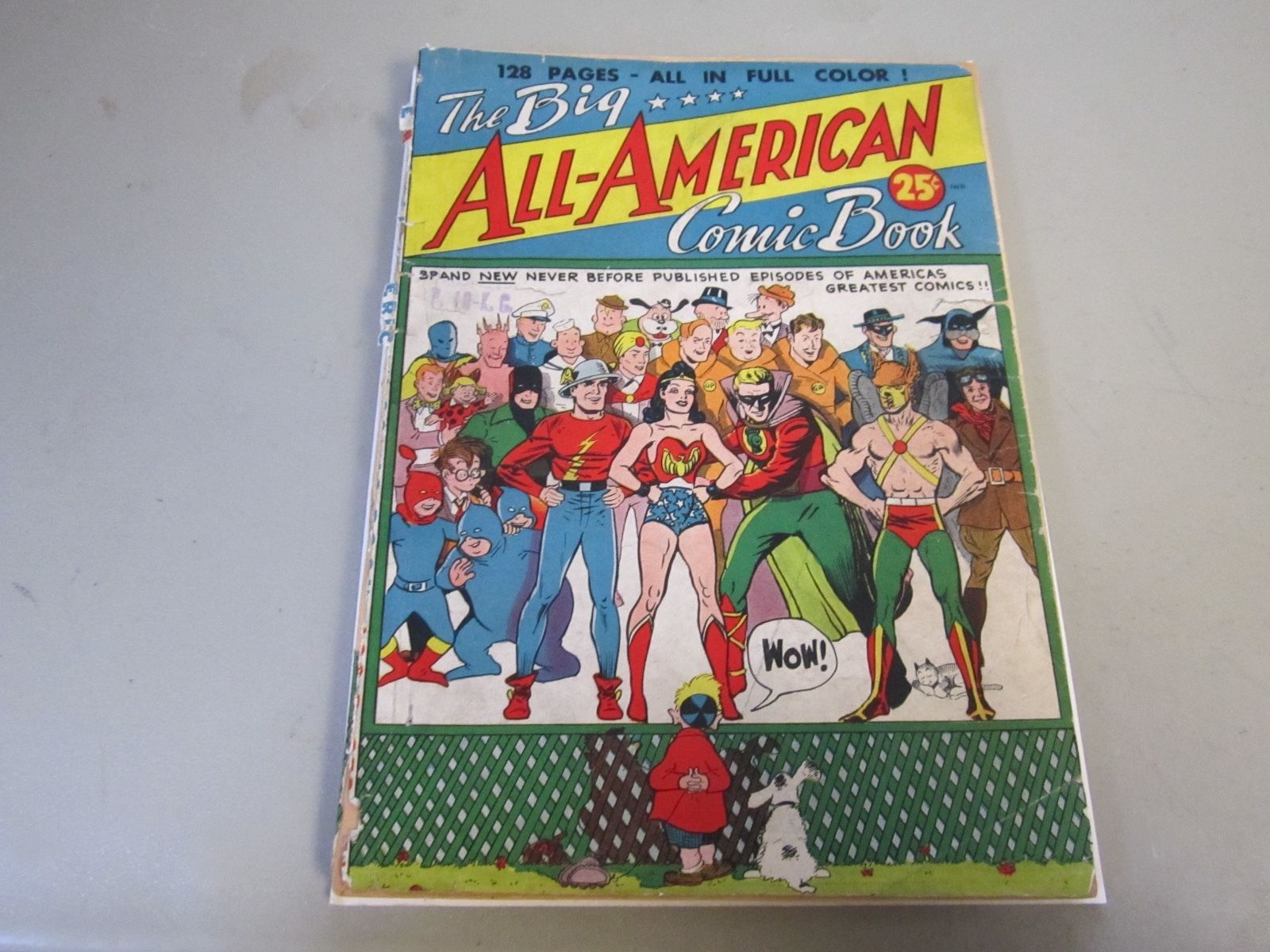 HD Quality Wallpaper | Collection: Comics, 1600x1200 The Big All-american Comic Book
