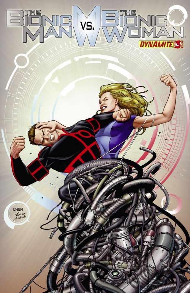 The Bionic Man Vs The Bionic Woman Pics, Comics Collection