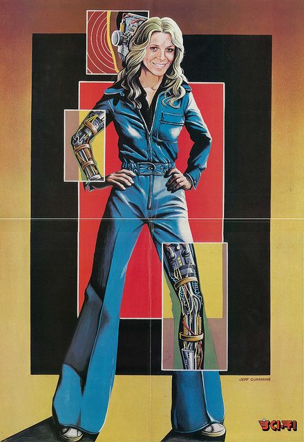 HD Quality Wallpaper | Collection: Comics, 440x640 The Bionic Woman