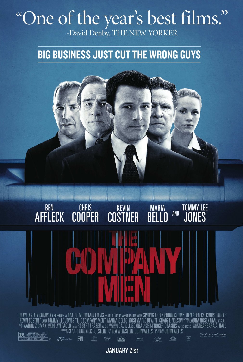 HD Quality Wallpaper | Collection: Movie, 1011x1500 The Company Men