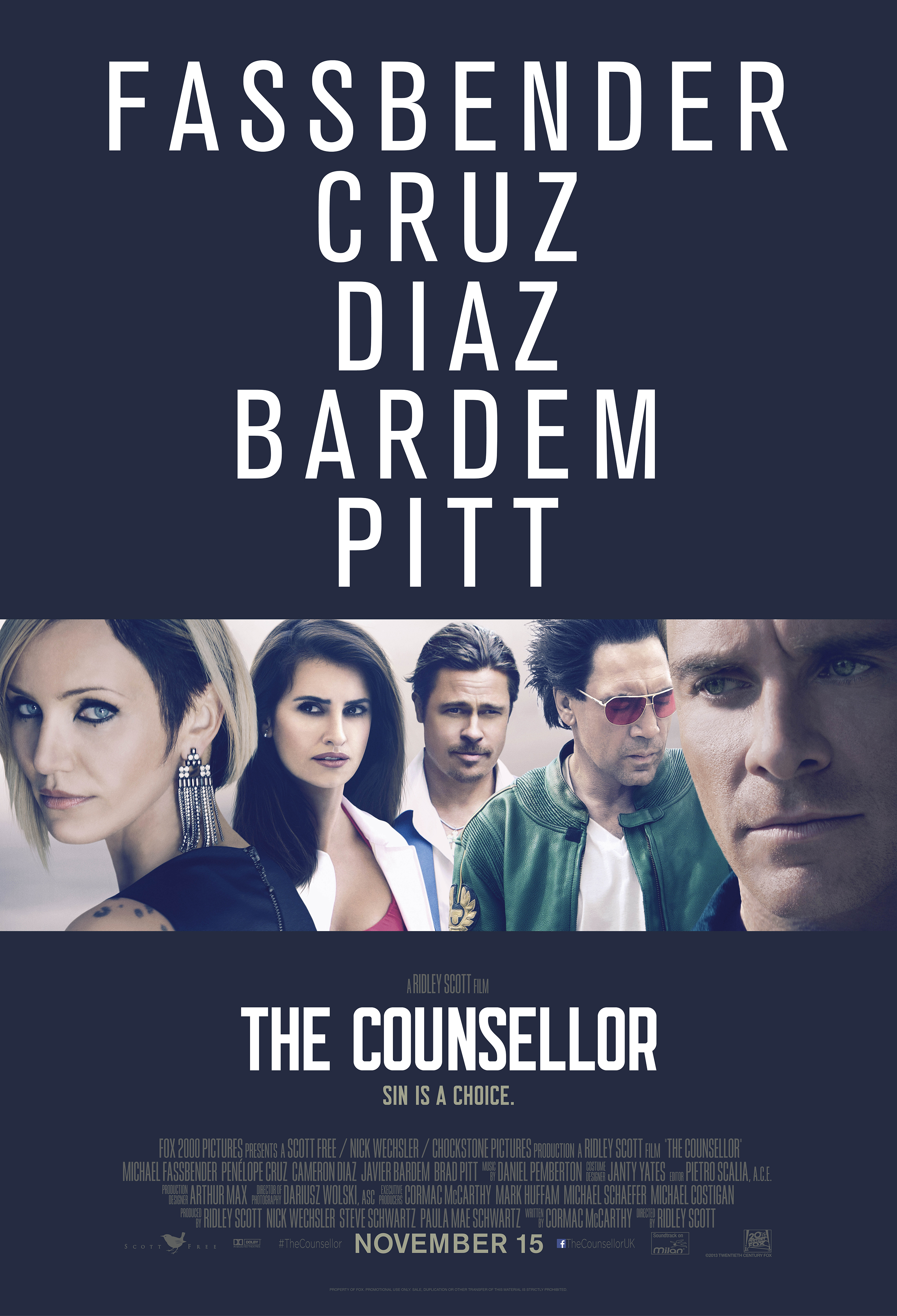 The Counselor Pics, Movie Collection