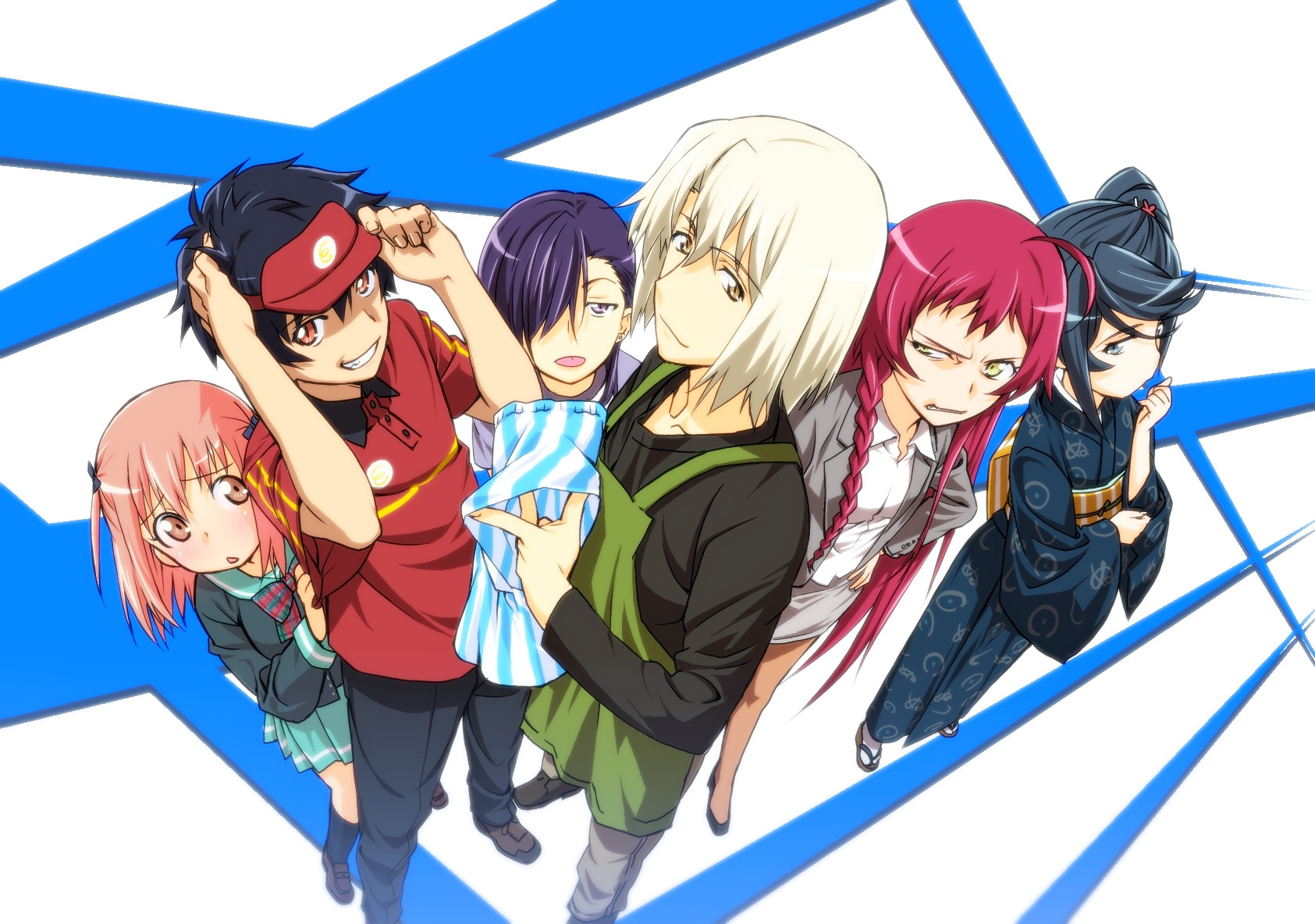 1685x1184 > The Devil Is A Part-Timer! Wallpapers