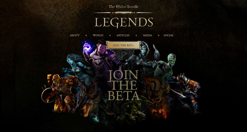 Nice wallpapers The Elder Scrolls: Legends 800x430px