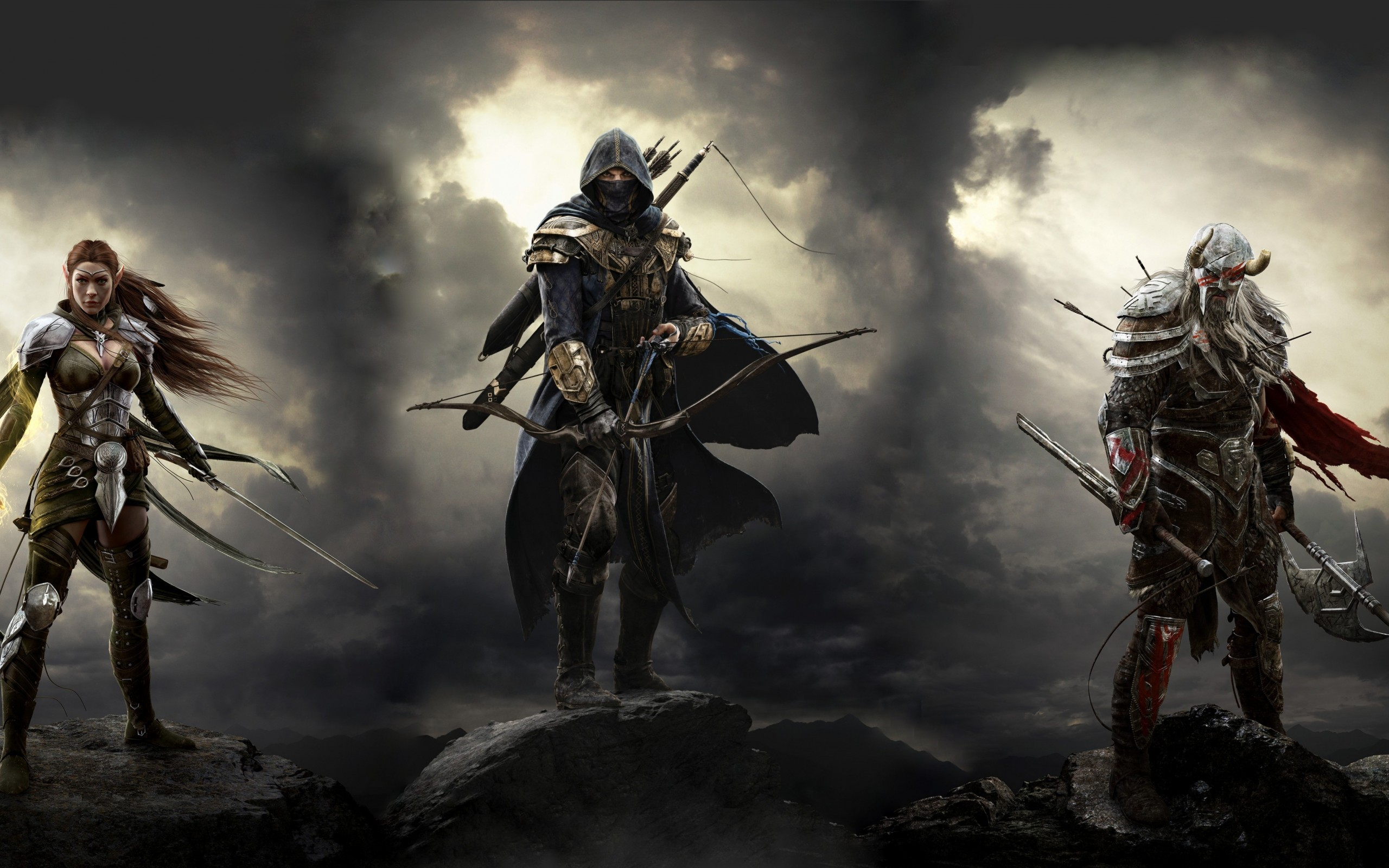 HD Quality Wallpaper | Collection: Video Game, 2560x1600 The Elder Scrolls Online