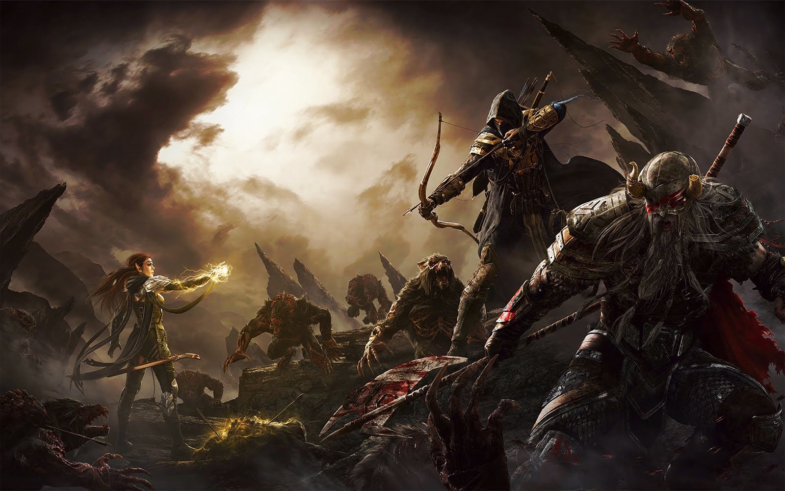 HD Quality Wallpaper | Collection: Video Game, 1600x1000 The Elder Scrolls
