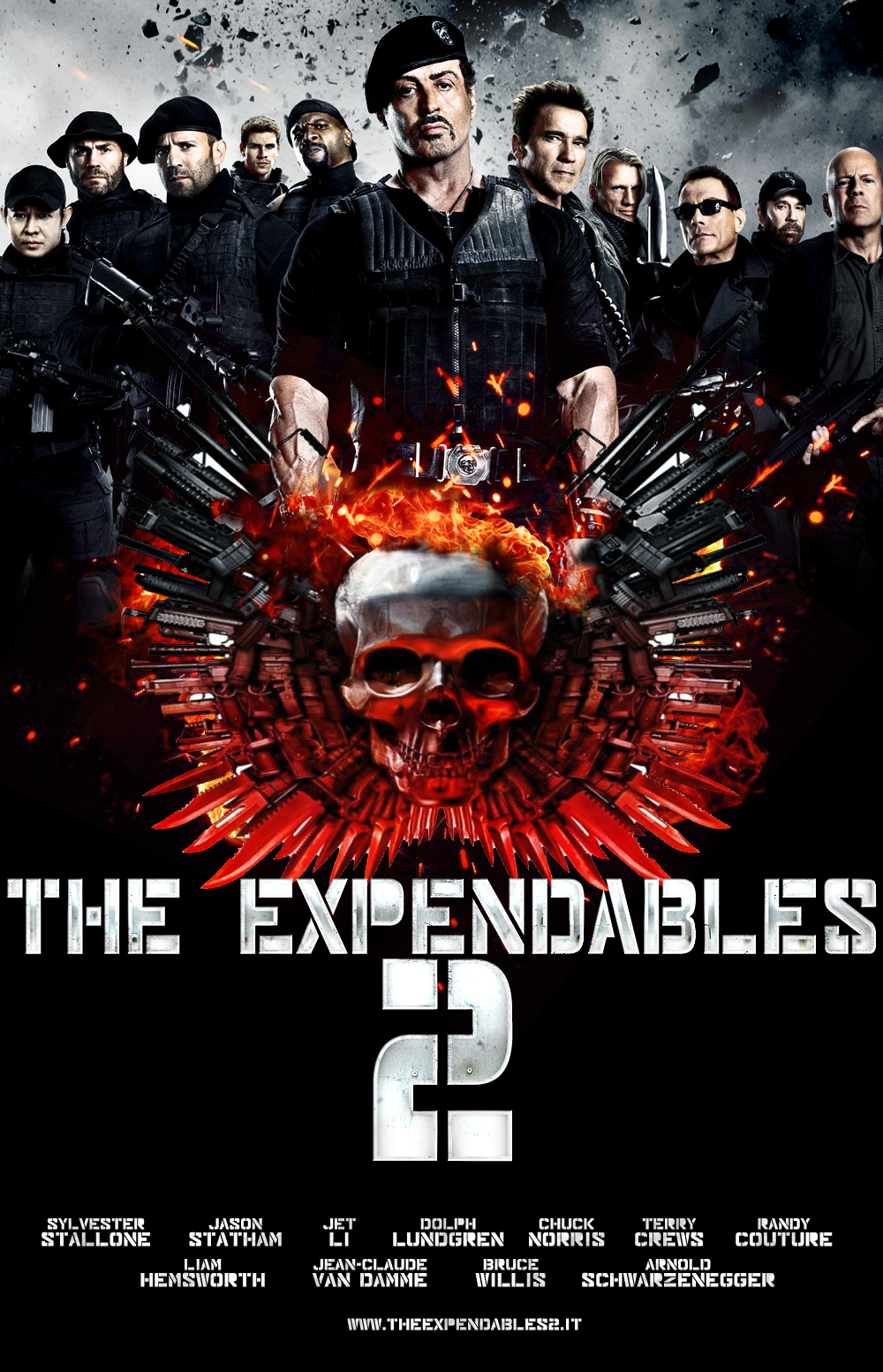 Nice wallpapers Expendables 2 1000x1553px
