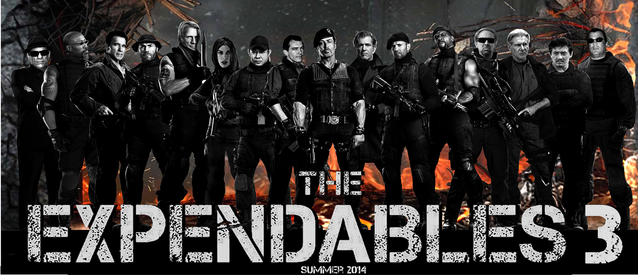 High Resolution Wallpaper | The Expendables 3 1300x562 px