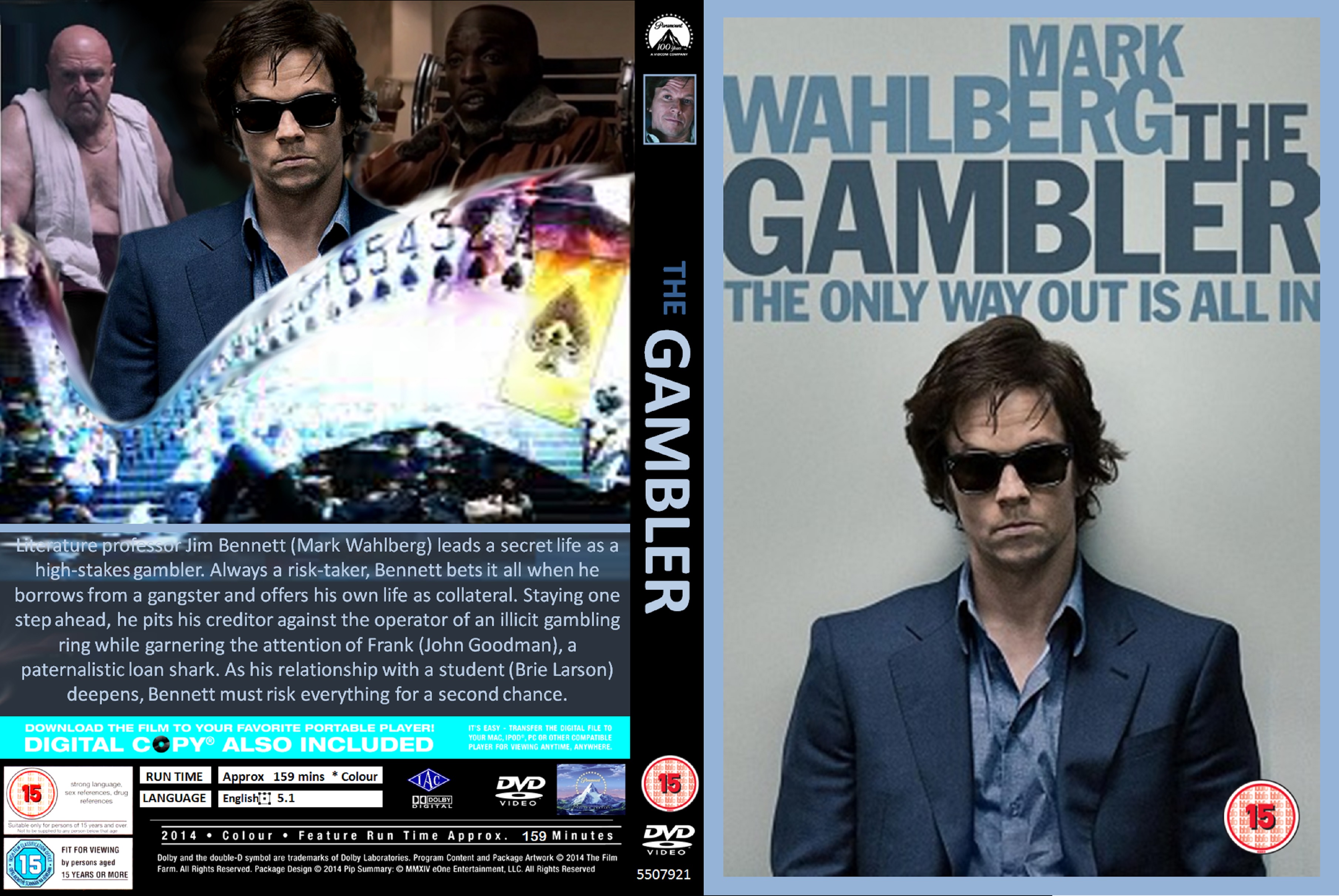HD Quality Wallpaper | Collection: Movie, 3619x2422 The Gambler