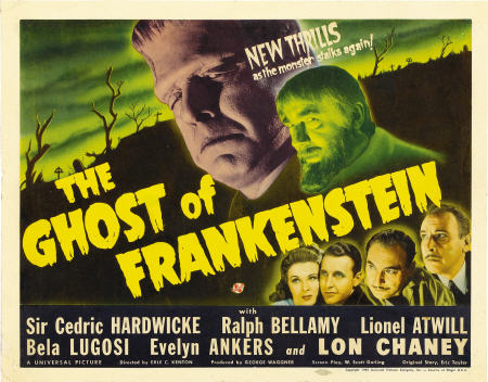 The Ghost Of Frankenstein Pics, Movie Collection