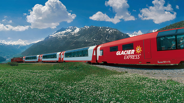 Nice wallpapers The Glacier Express 699x393px