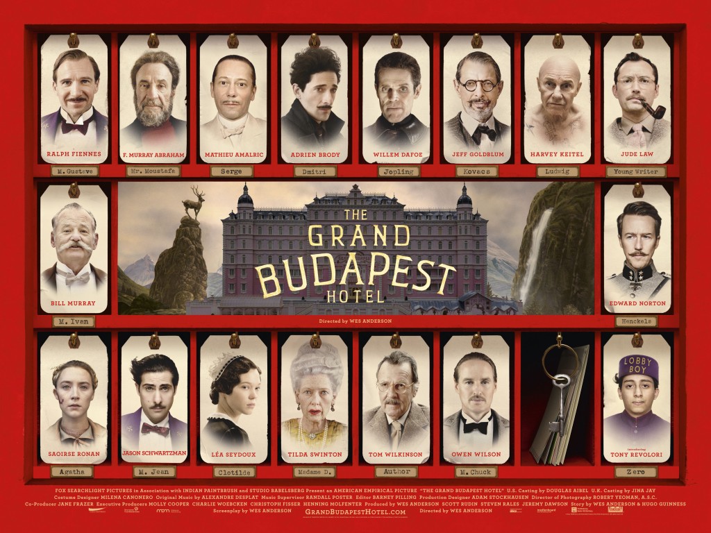 Nice Images Collection: The Grand Budapest Hotel Desktop Wallpapers