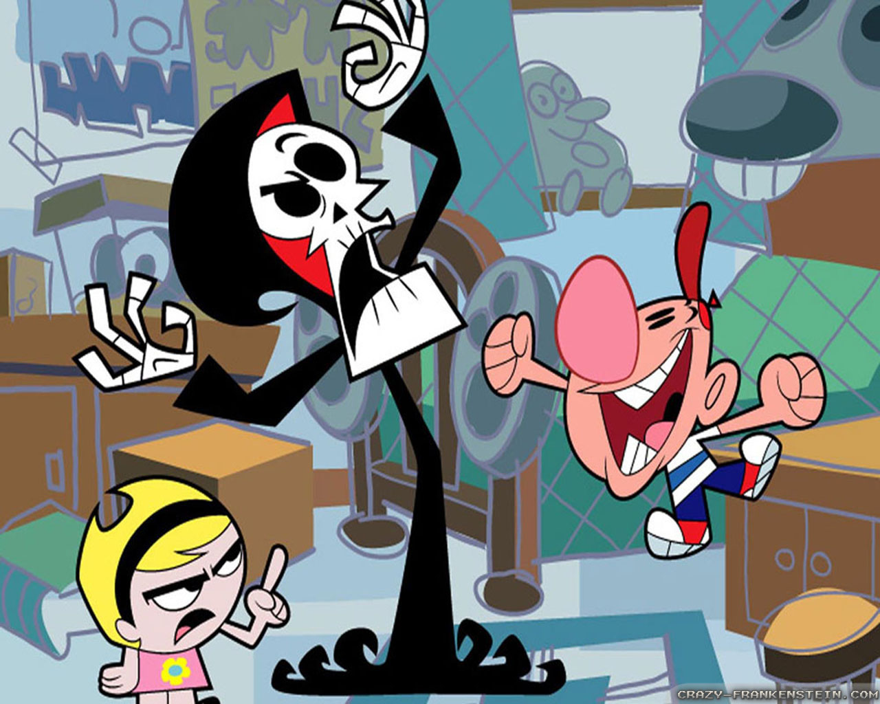 Nice Images Collection: The Grim Adventures Of Billy & Mandy Desktop Wallpapers